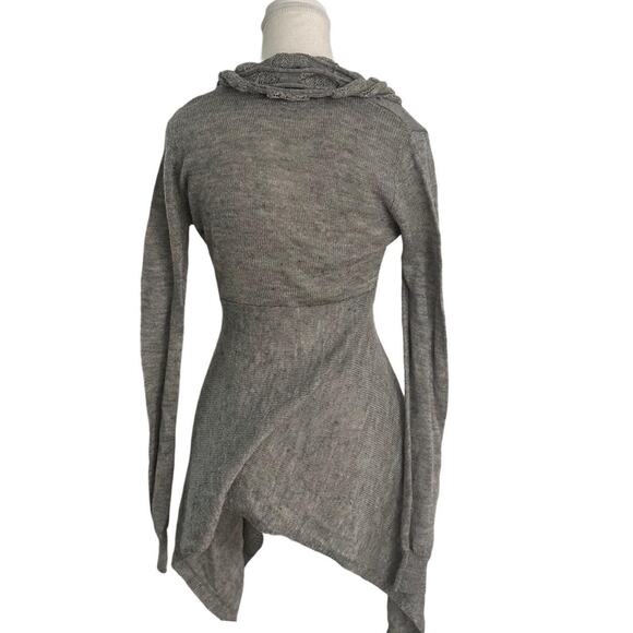 Say What Made In USA Longline 2000s Vintage Grey Belt To Wrap In Size Women’s M - Picture 2 of 4